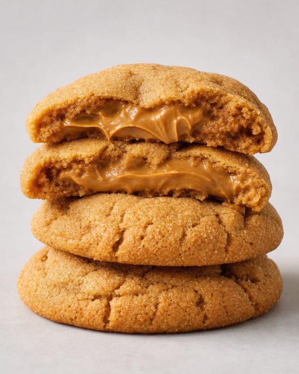 Cookie Butter Stuffed Cookie