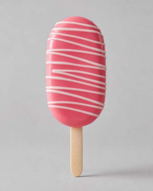 Strawberry Cake Popsicle